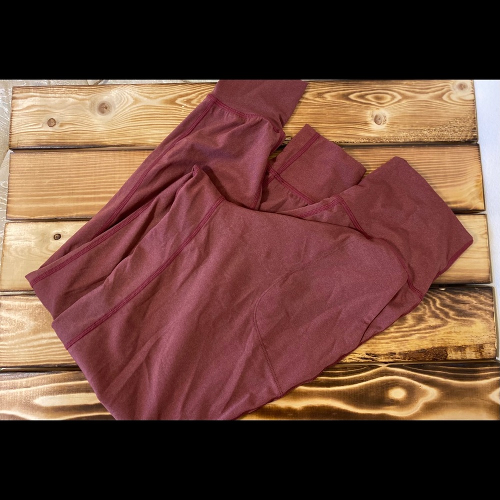 Women's Burgundy Track Pants